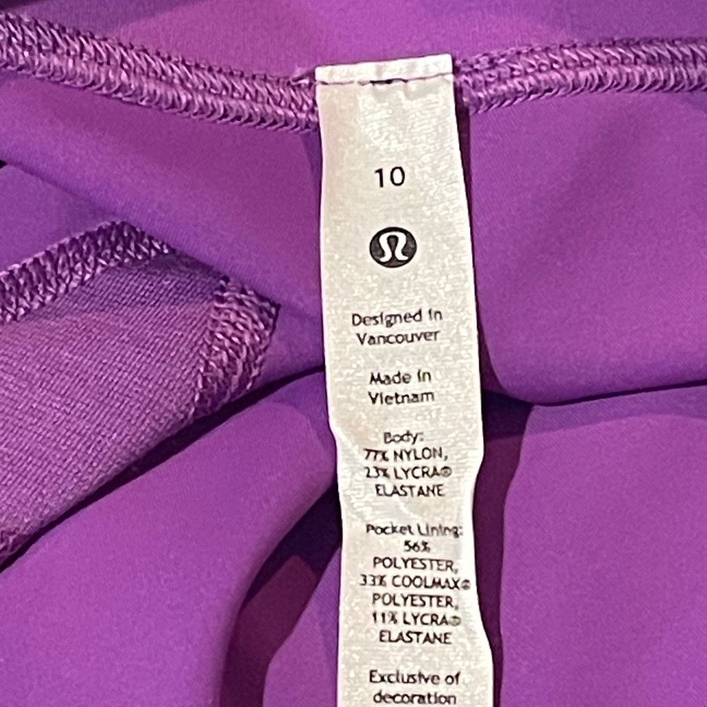 NWT Lululemon Wunder Train High-Rise Crop 23” Size 10 - Picture 10 of 11
